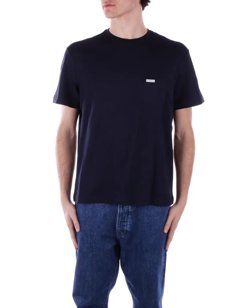 Guess T-shirt Uomo Blu 2085835
