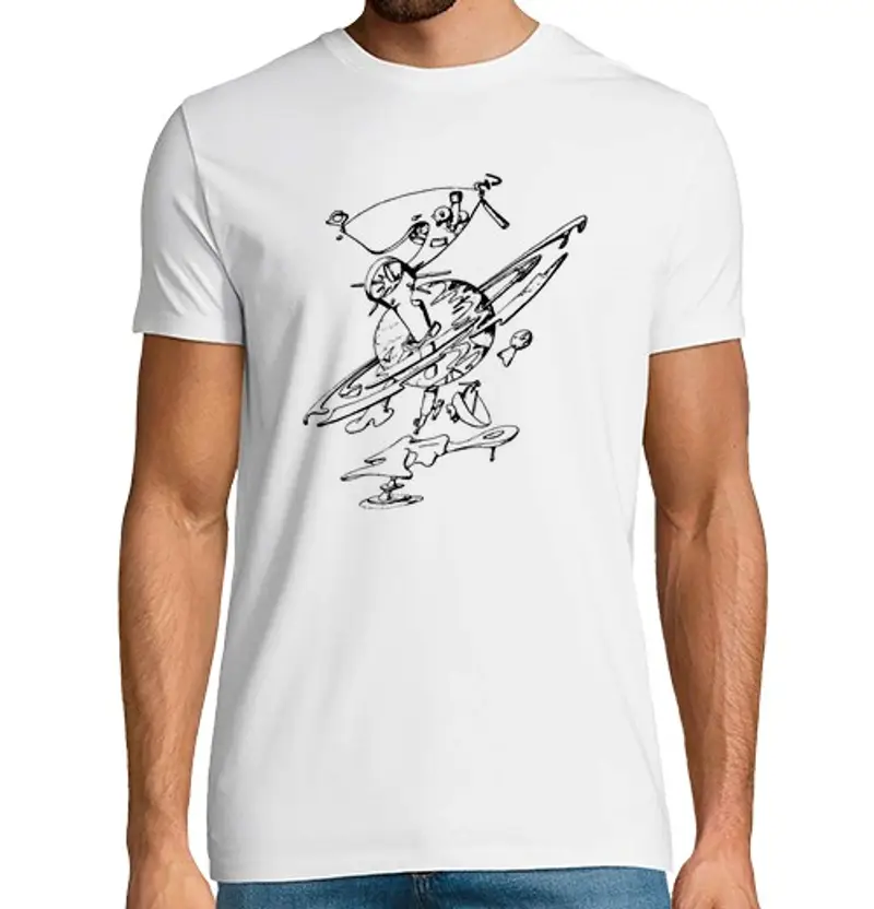 Tostadora T-shirt Uomo Nero 1464012