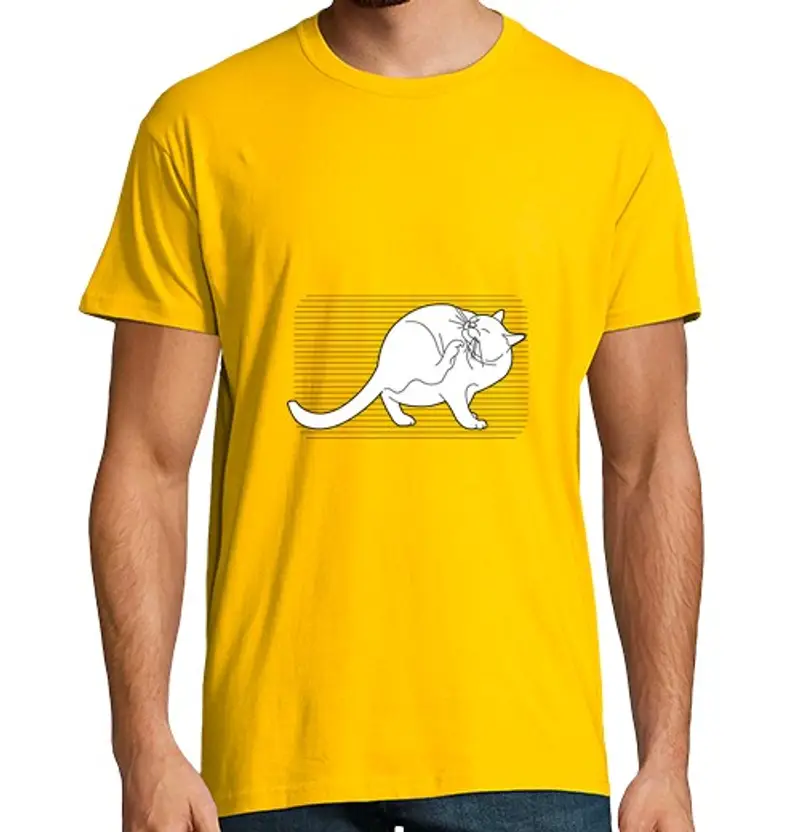 Tostadora T-shirt Uomo Giallo 1478719