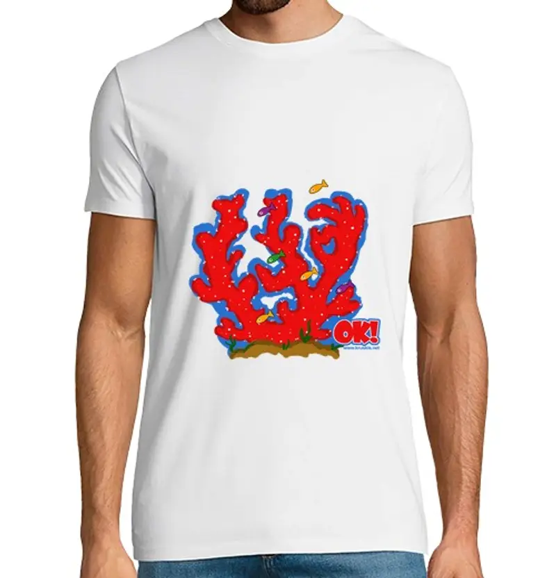 Tostadora T-shirt Uomo Corallo 1467062