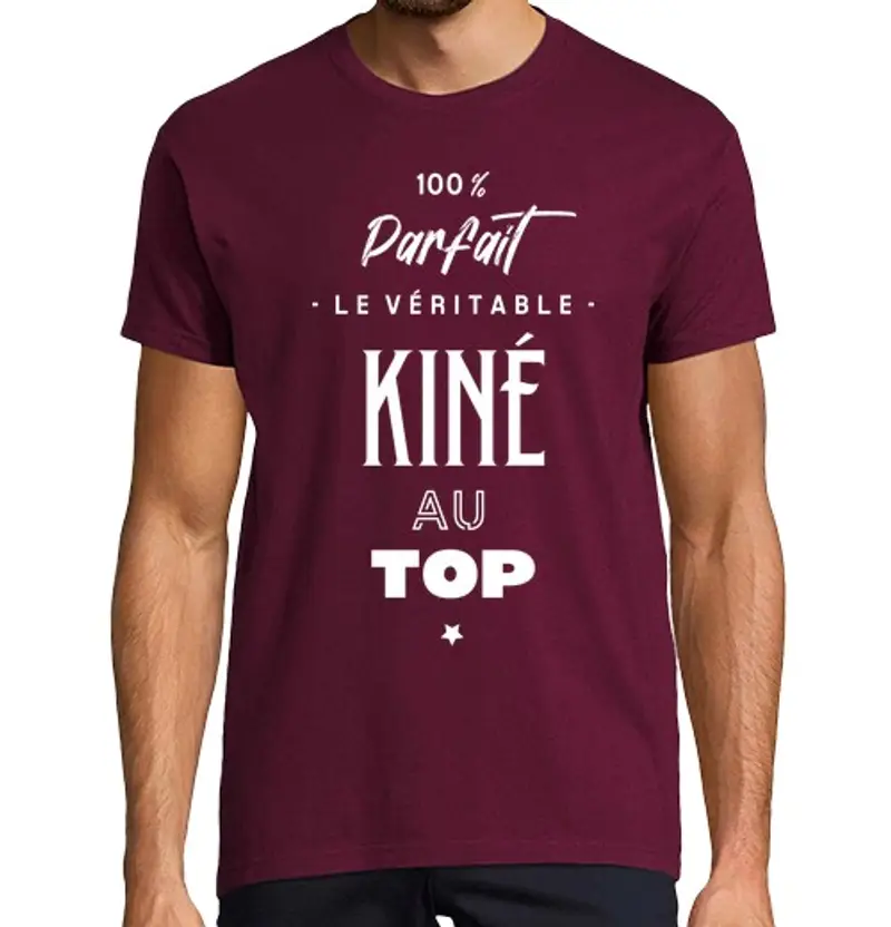 T-shirt uomo manica corta il vero fisioterapista al top