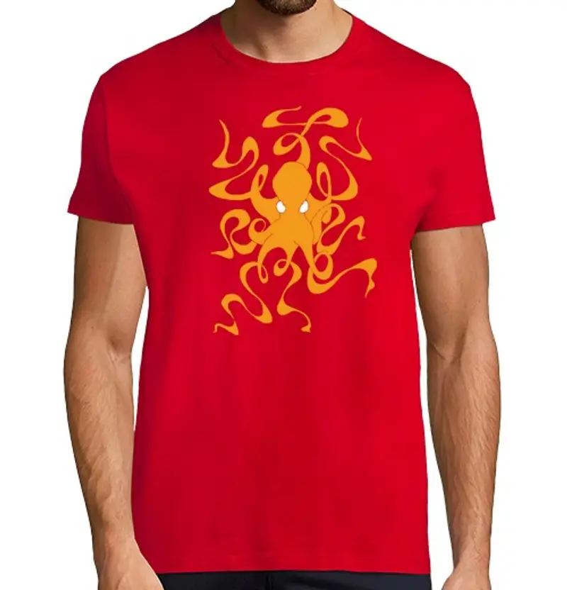 Tostadora T-shirt Uomo Arancione 1467096