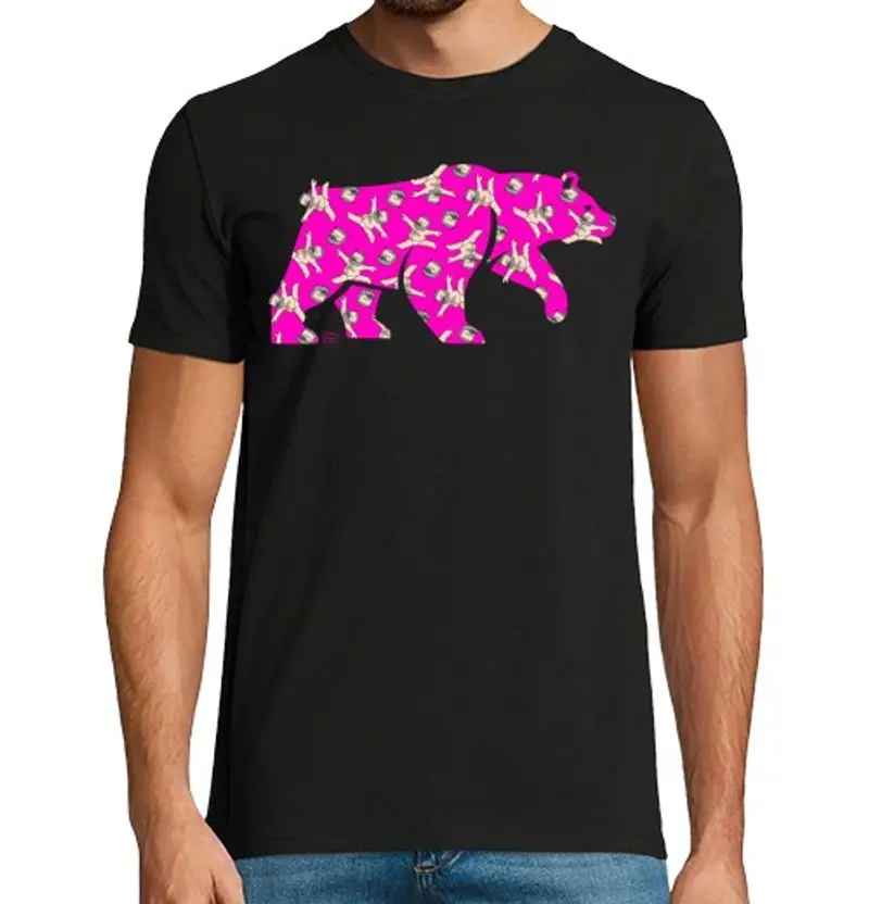 Tostadora T-shirt Uomo Rosa 1439623