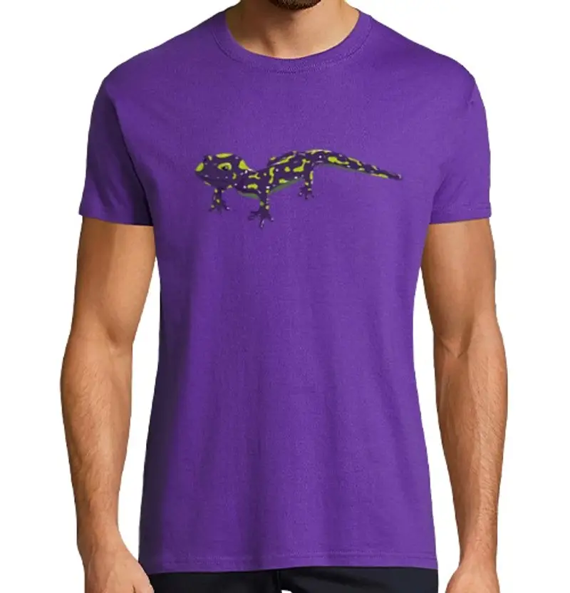 Tostadora T-shirt Uomo Viola 1458229