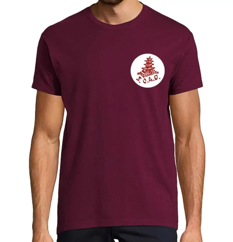 Tostadora T-shirt Uomo Bordeaux 1463628