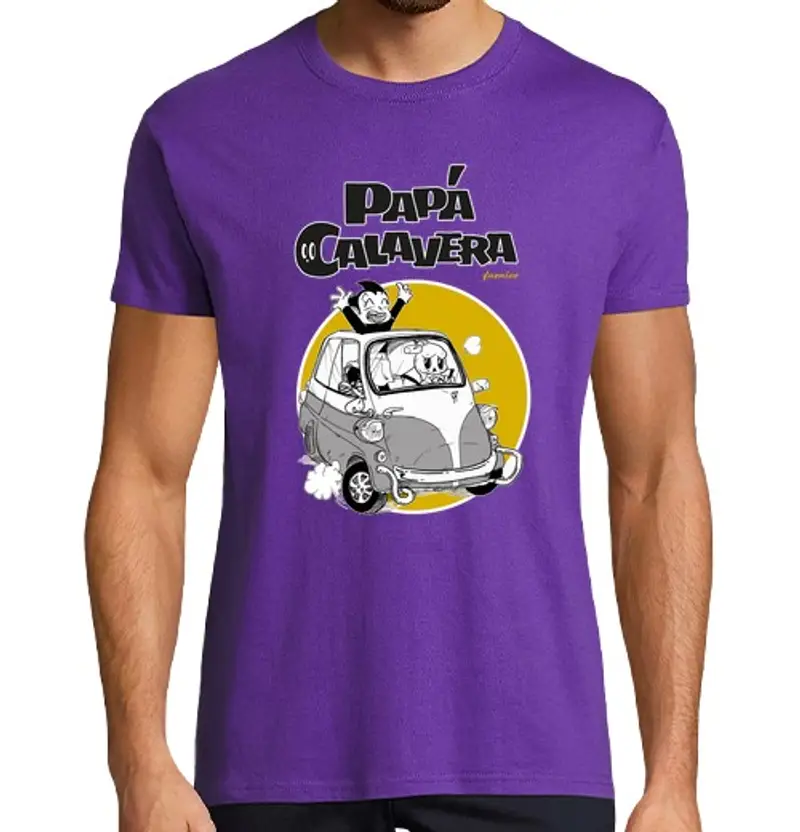 Tostadora T-shirt Uomo Viola 1475366