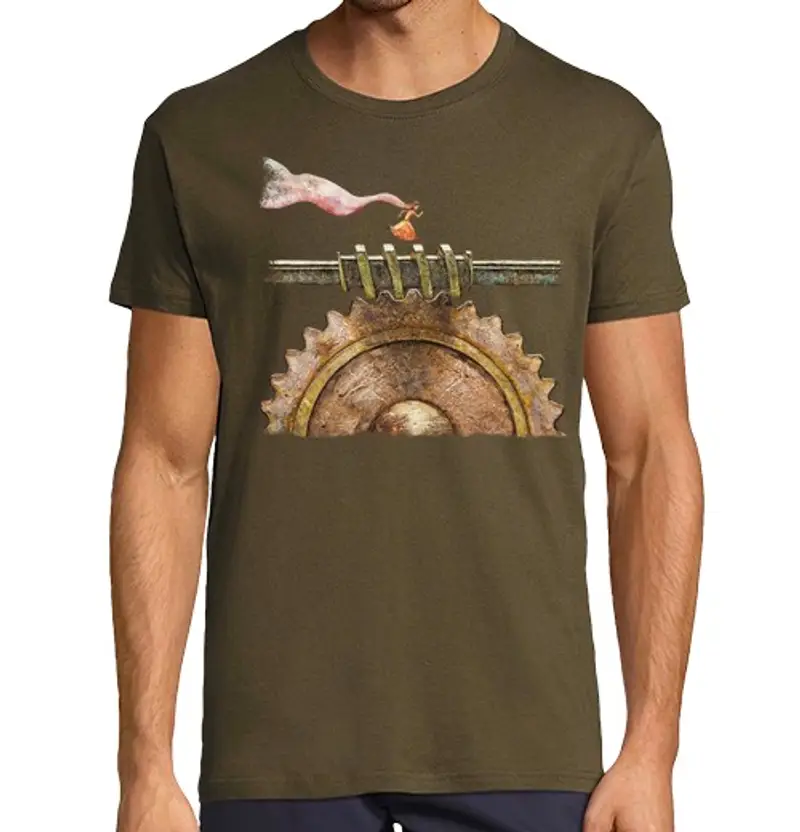 Tostadora T-shirt Uomo Verde 1478023