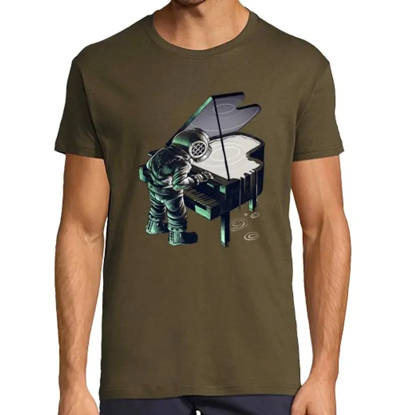 Tostadora T-shirt Uomo Verde 1458725
