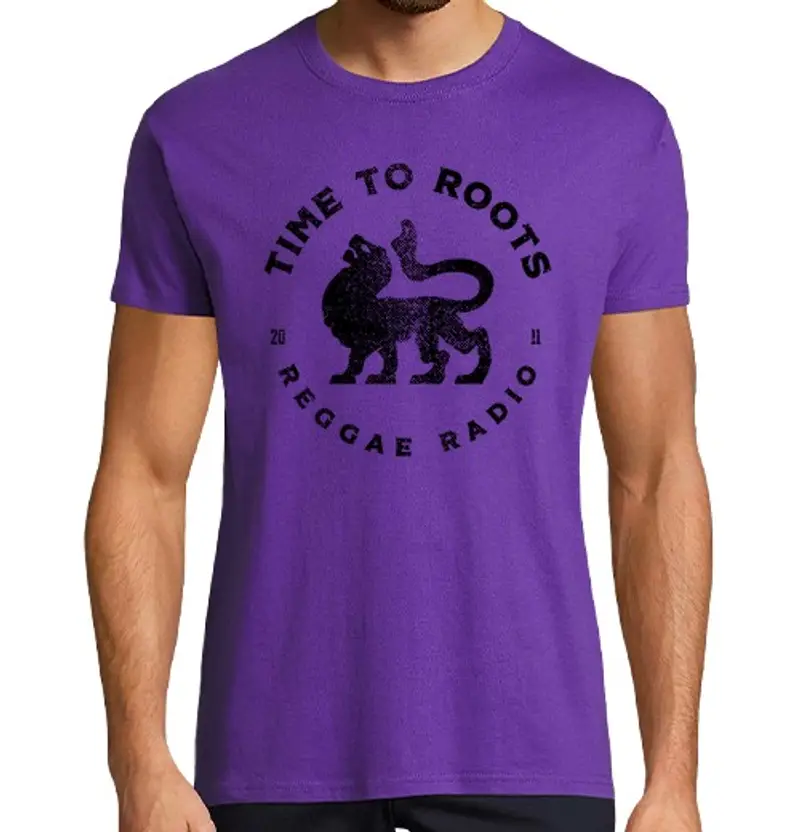 Tostadora T-shirt Uomo Viola 1474107