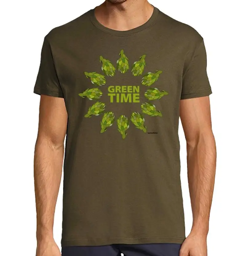 Tostadora T-shirt Uomo Verde 1478726
