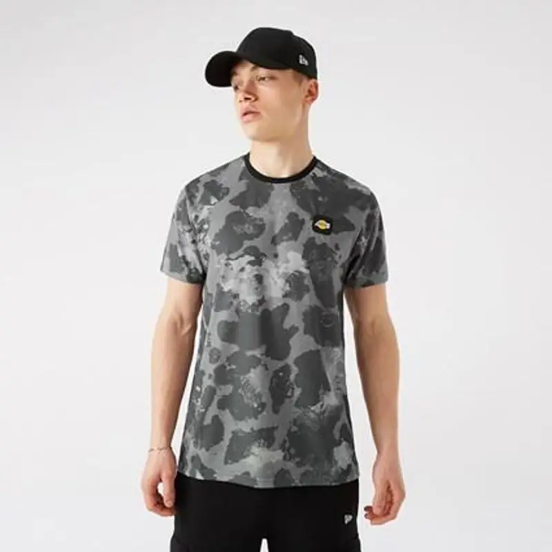 New Era T-shirt Uomo Grigio 1375321