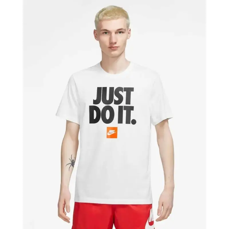 Nike T-shirt Uomo Bianco 1261181