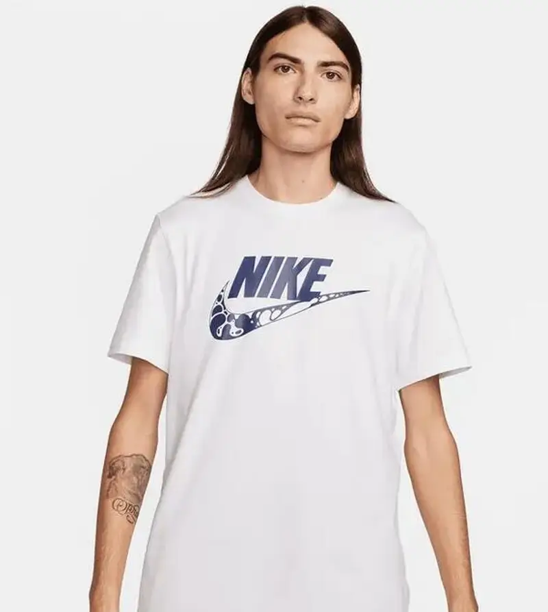 Nike T-shirt Uomo Bianco 1261772
