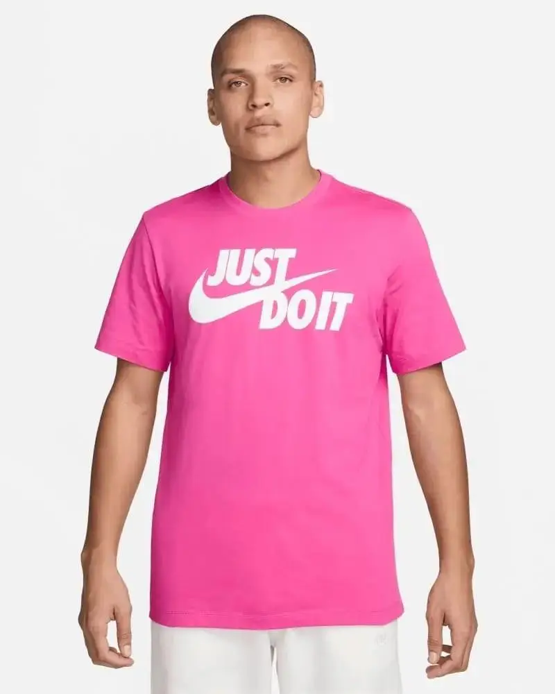 Nike T-shirt Uomo Rosa 1266491