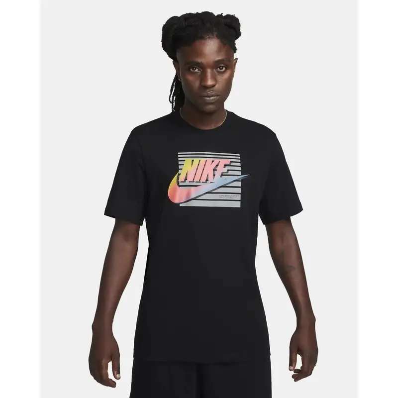 Nike T-shirt Uomo Nero 1261596