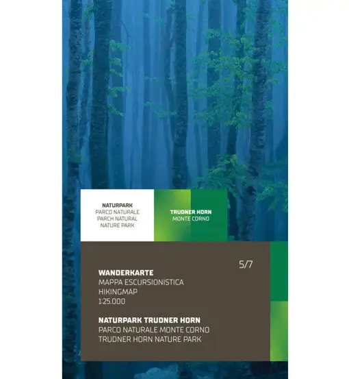 Parco Naturale Monte Corno - 1 25 000 Multicolor