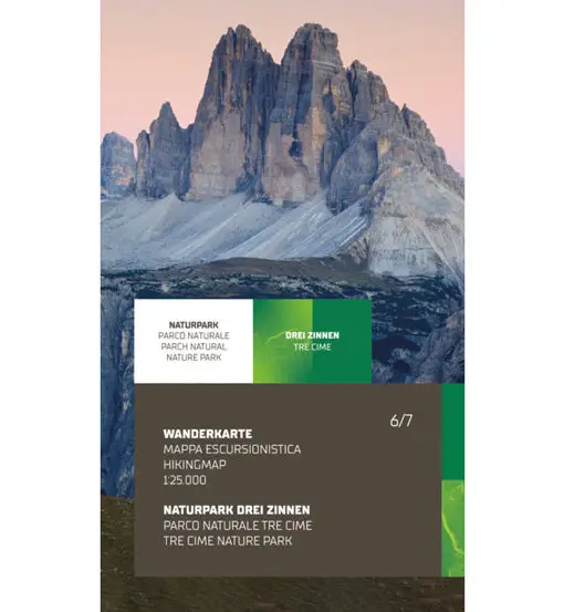 Parco Naturale Tre Cime - 1 25 000