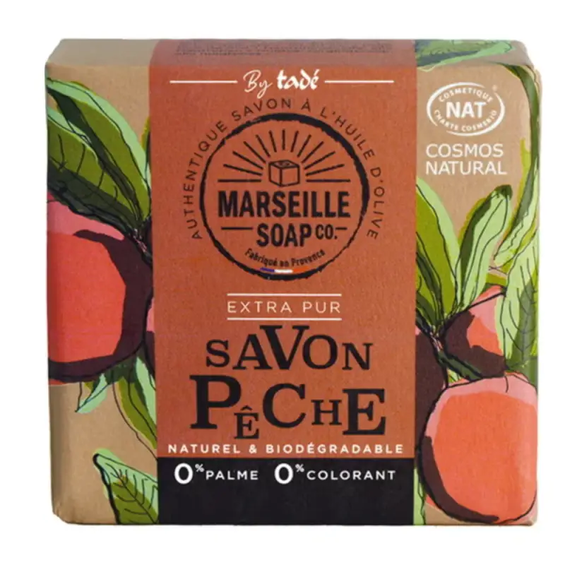 pays du levant Sapone di Marsiglia Puro, pesca (100 g)