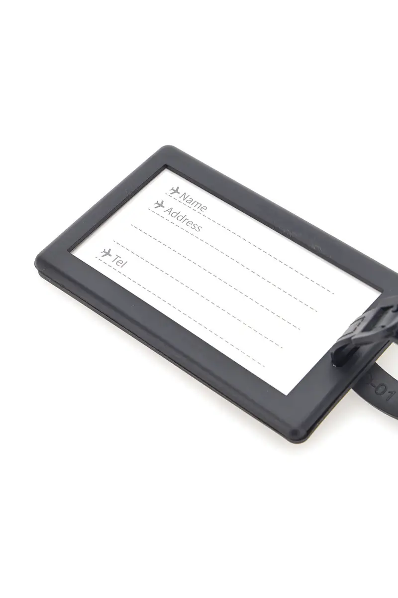 Tag per Valigia Nero "Niente di Illegale qui Dentro" NAMETAG 7 miniatura 2