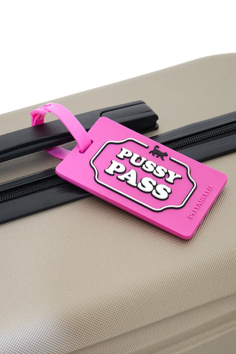 Tag per Valigia Rosa "Pussy Pass" MANETAG 5