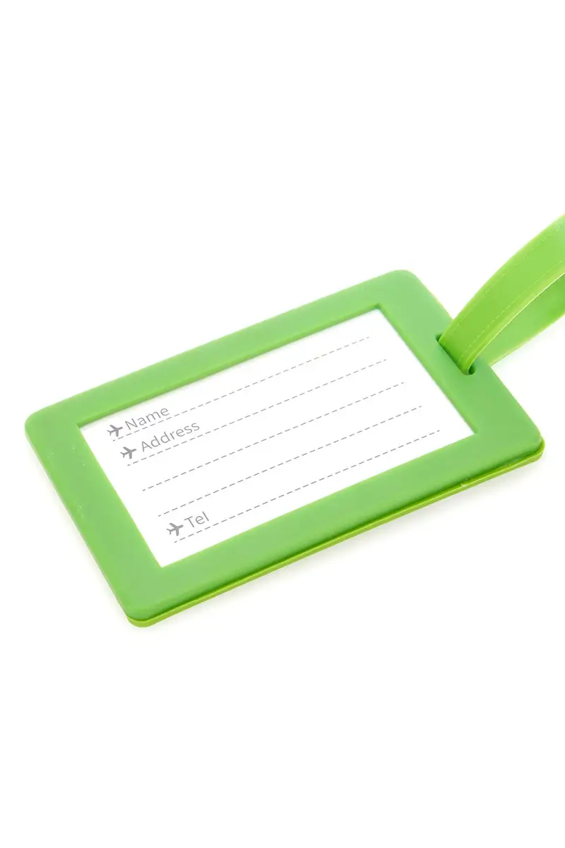 Tag per Valigia Verde "Questa Valigia Morde" NAMETAG 3 miniatura 3