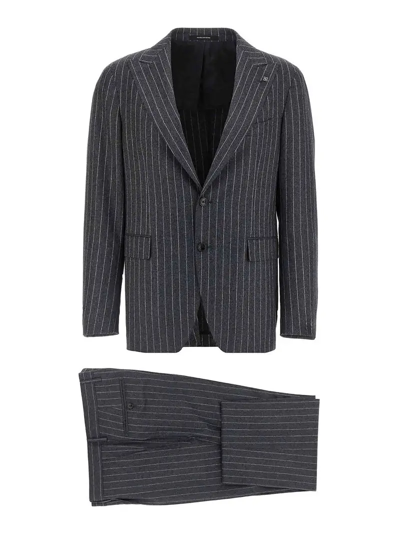 Abito a gesso Grigio