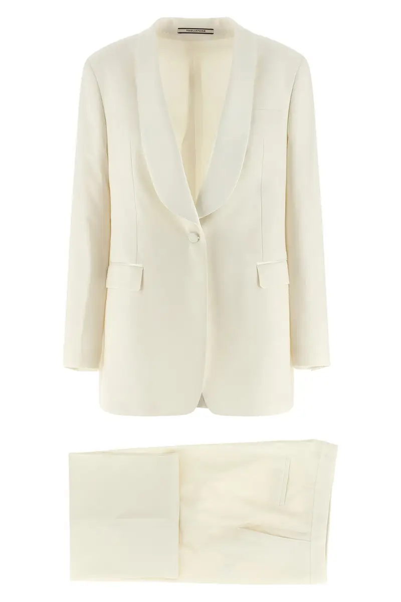 Abito Smoking Clarita Bianco