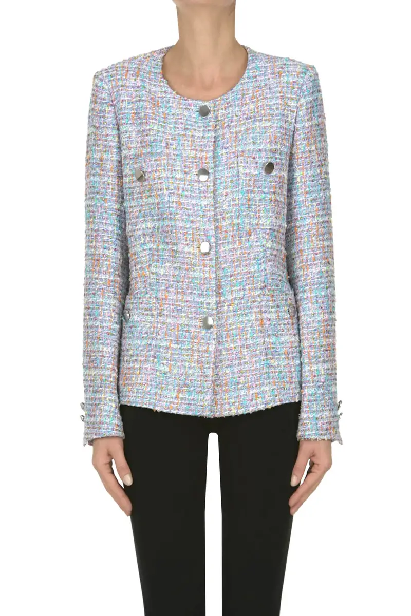 Blazer Beverly stile Chanel Multicolore