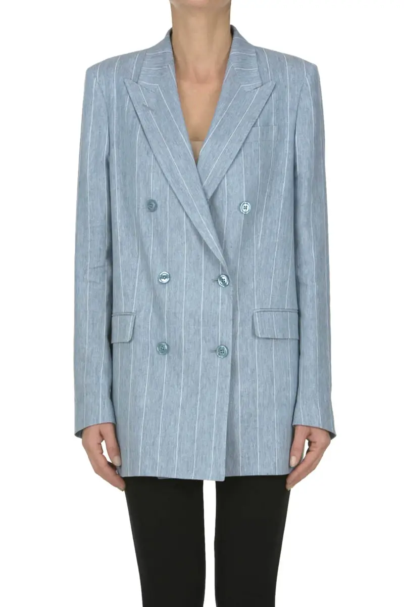 Blazer doppiopetto gessato Jasmine