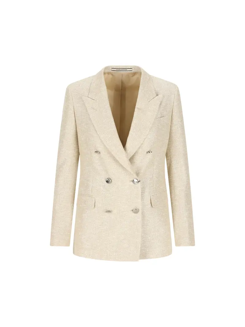 Blazer In Seta BEIGE