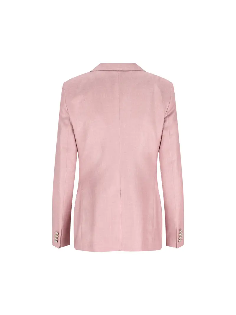 Blazer In Seta ROSA miniatura 2
