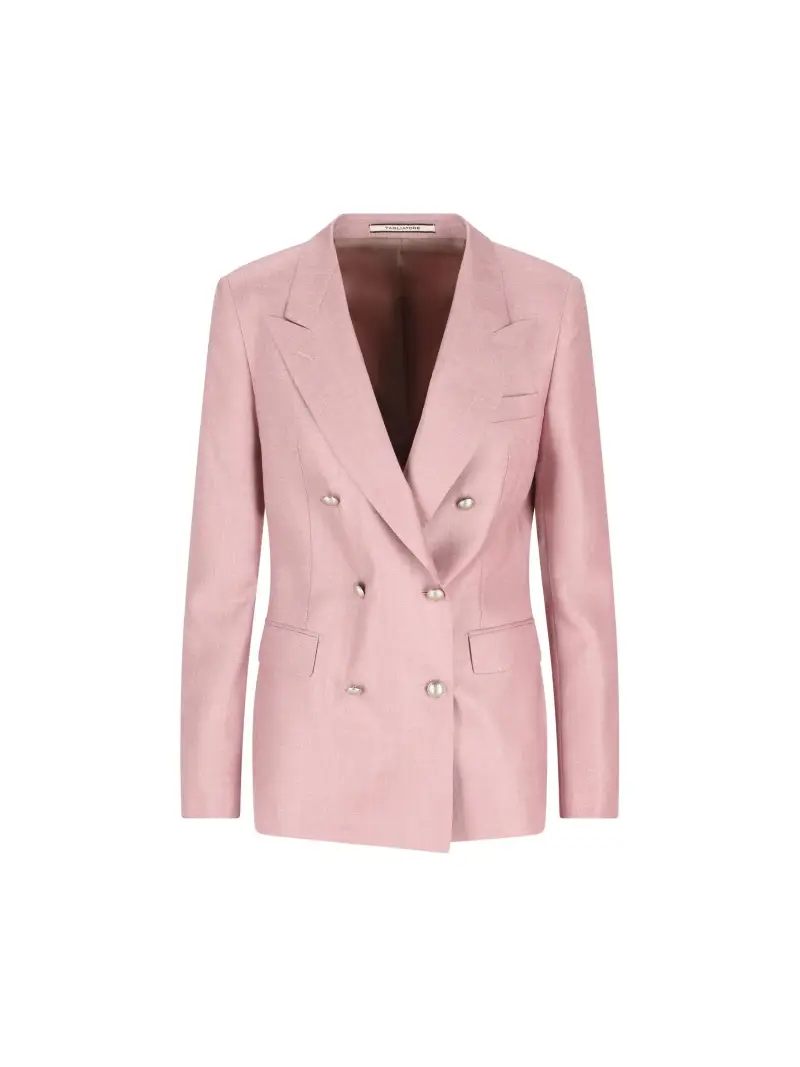 Blazer In Seta ROSA