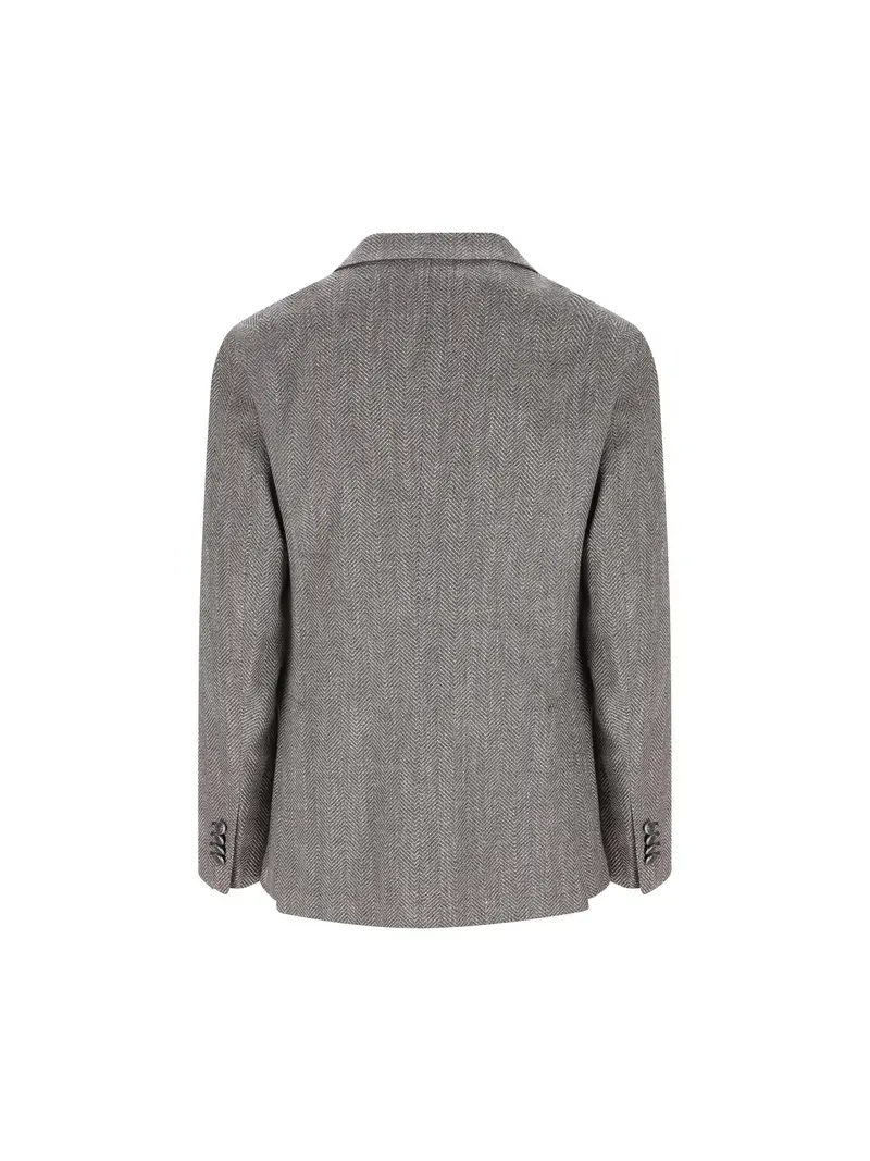 Blazer Monopetto GRIGIO miniatura 2