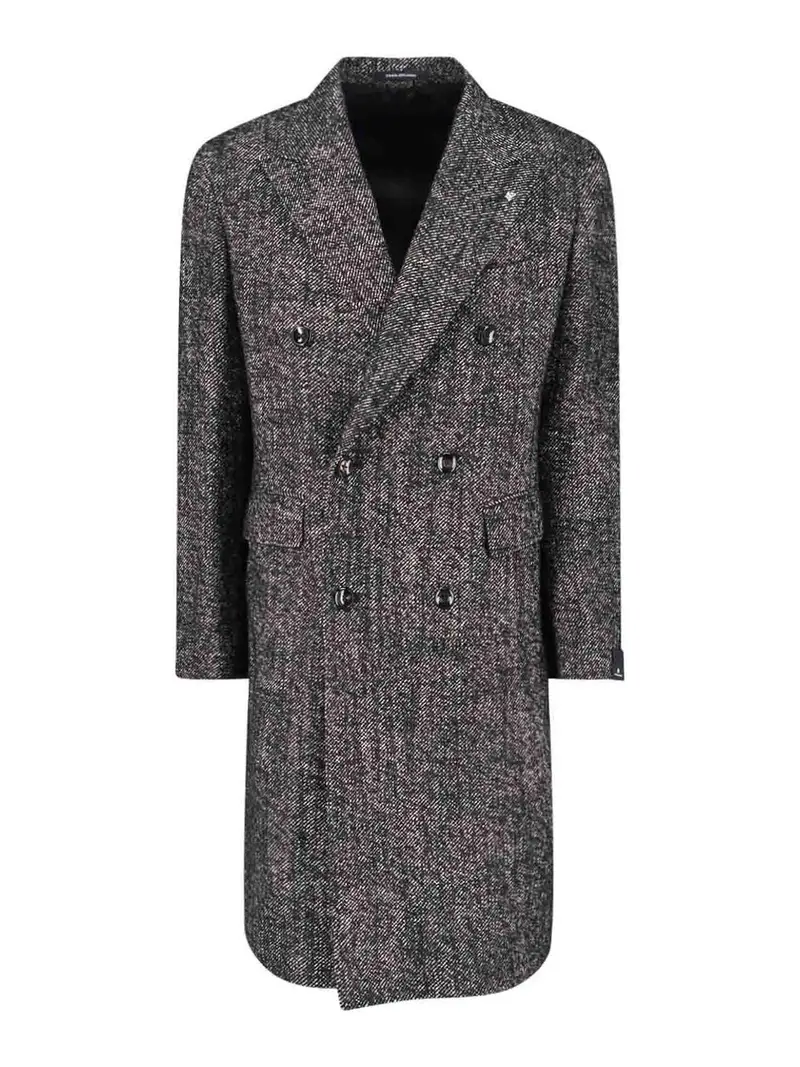 Cappotto Doppiopetto Nero