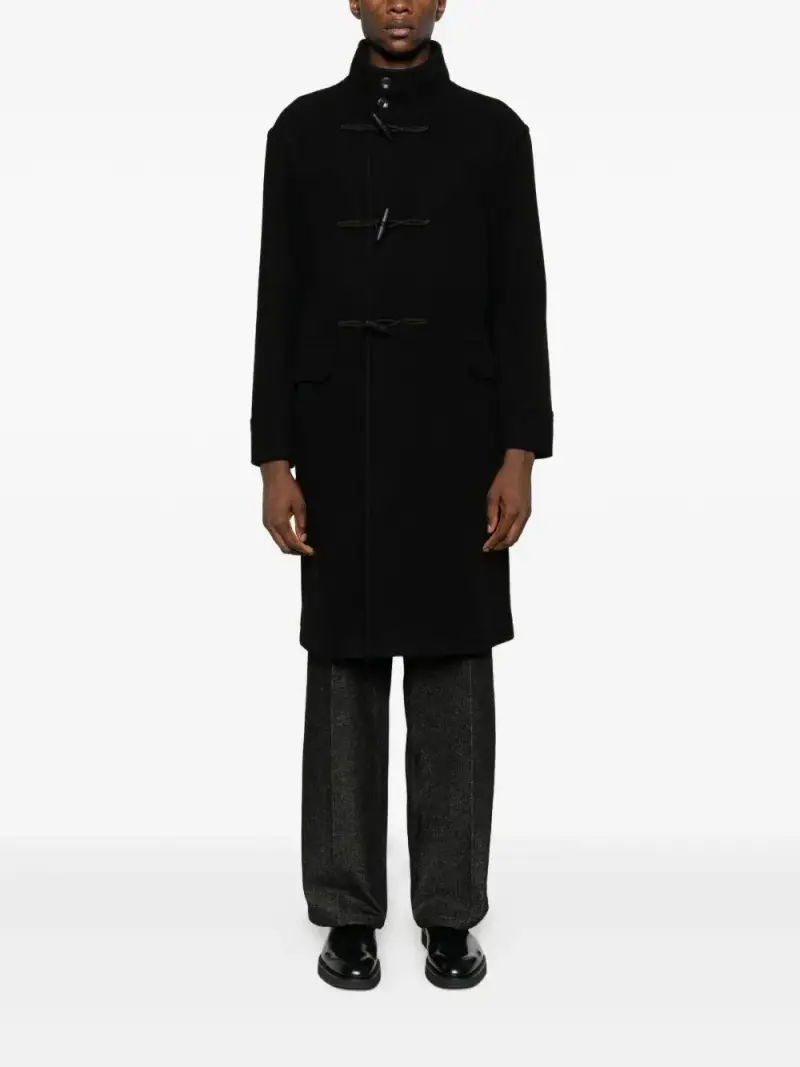 Cappotto nero con alamari miniatura 3