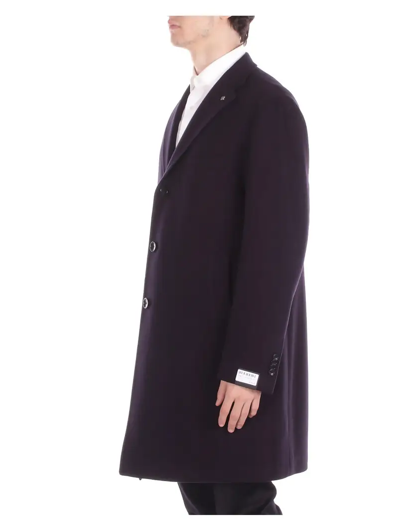 Cappotto Uomo Blu Cappotto miniatura 2