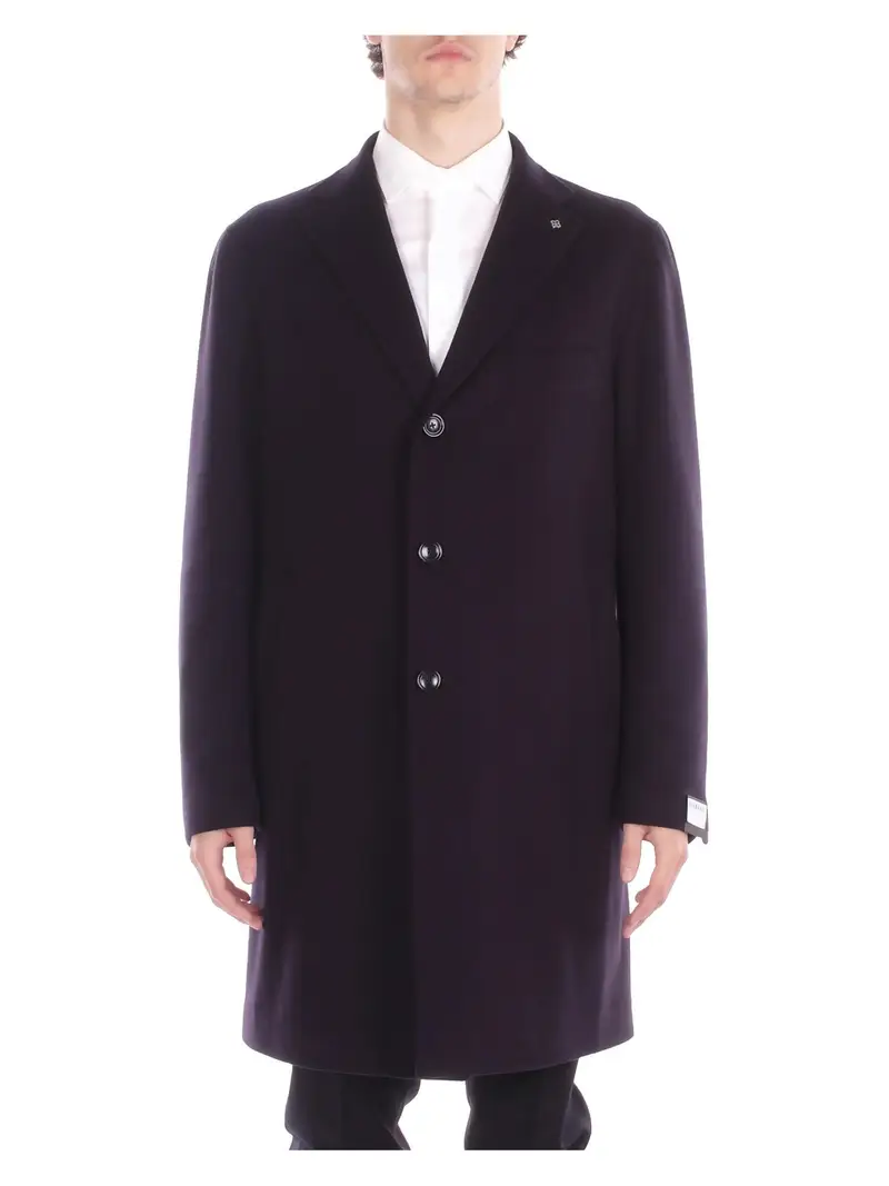 Cappotto Uomo Blu Cappotto