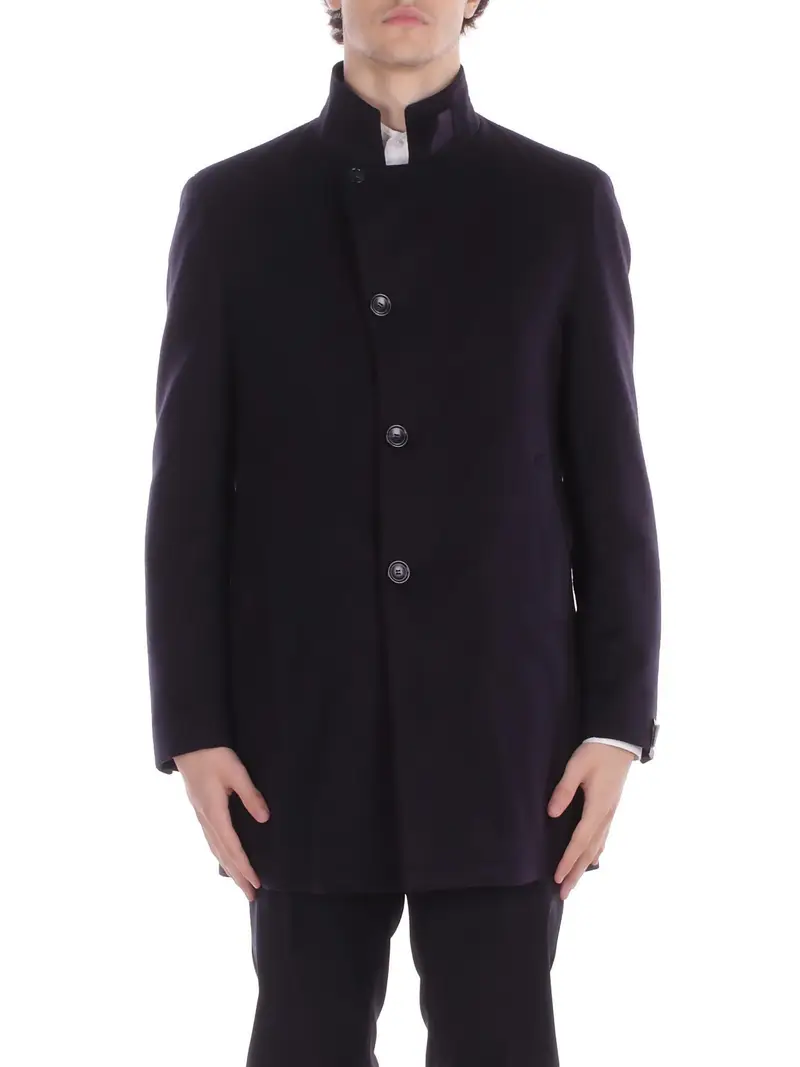 Cappotto Uomo Blu Giaccone
