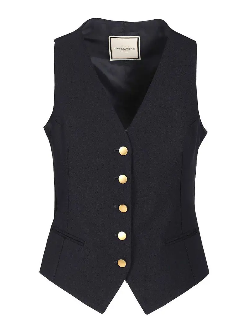 GAELLE WAISTCOAT Nero