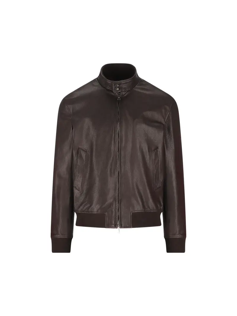 Giacca In Pelle MARRONE