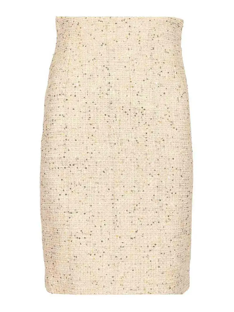 Gonna Nell Midi Beige