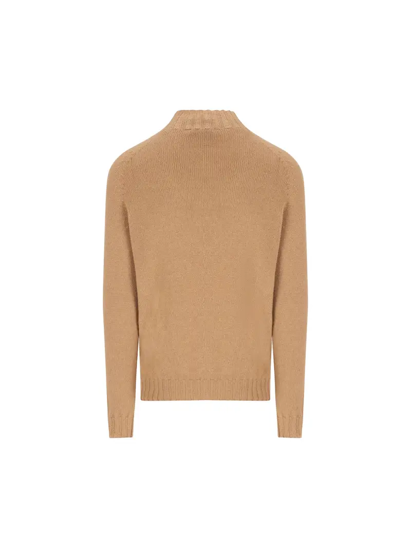 Maglia In Cashmere BEIGE miniatura 2