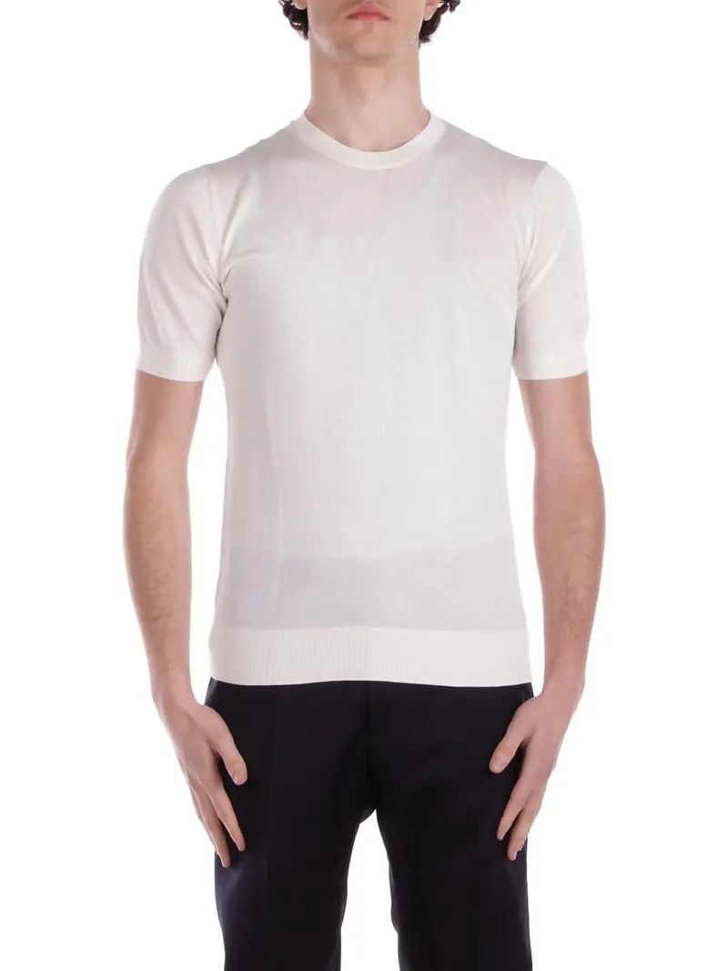 Maglia Uomo Panna Tre quarti