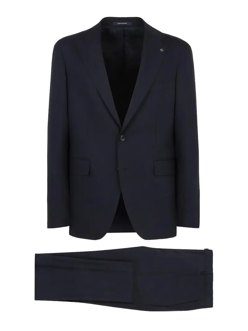 Pantaloni sartoriali al ginocchio Blu