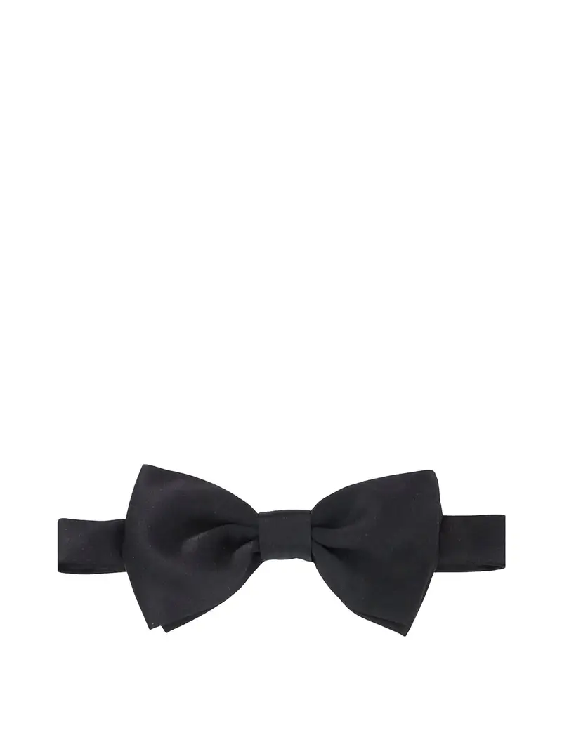 Papillon In Raso Nero