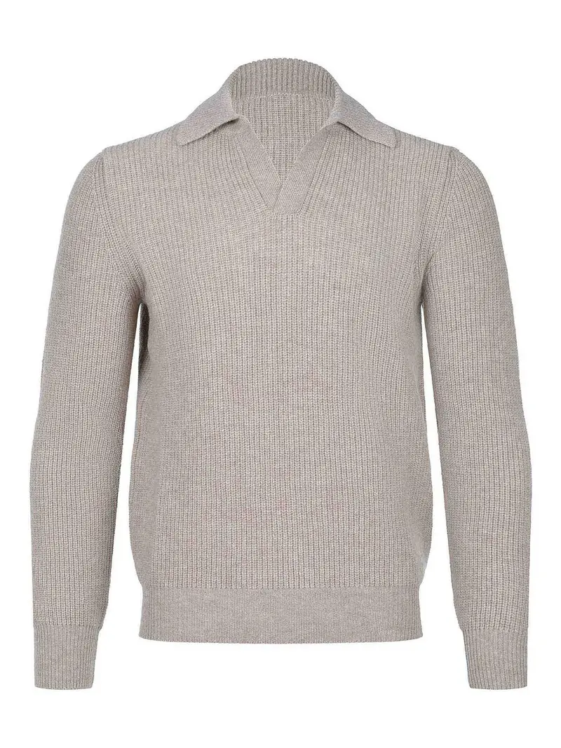 Polo Made Ofwool Beige