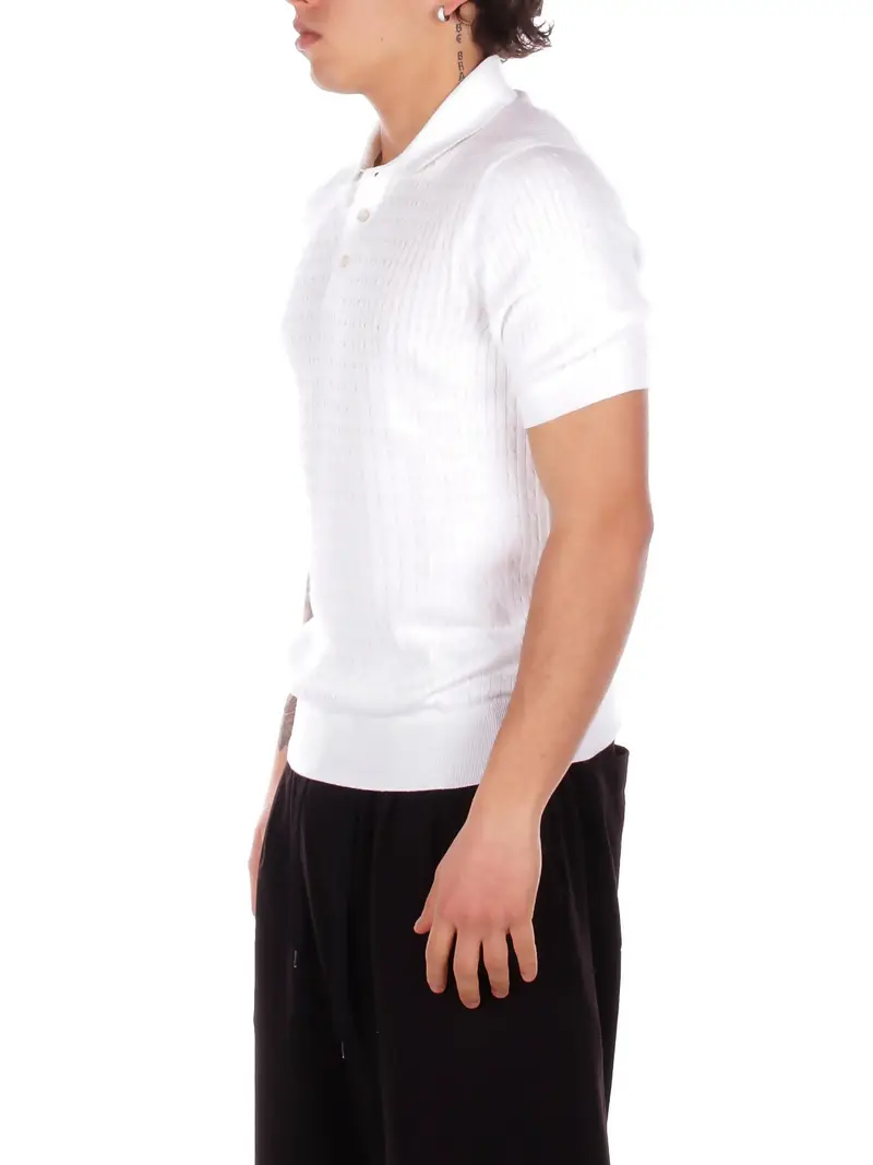 TAGLIATORE Polo Uomo Bianco 4240131 miniatura 2