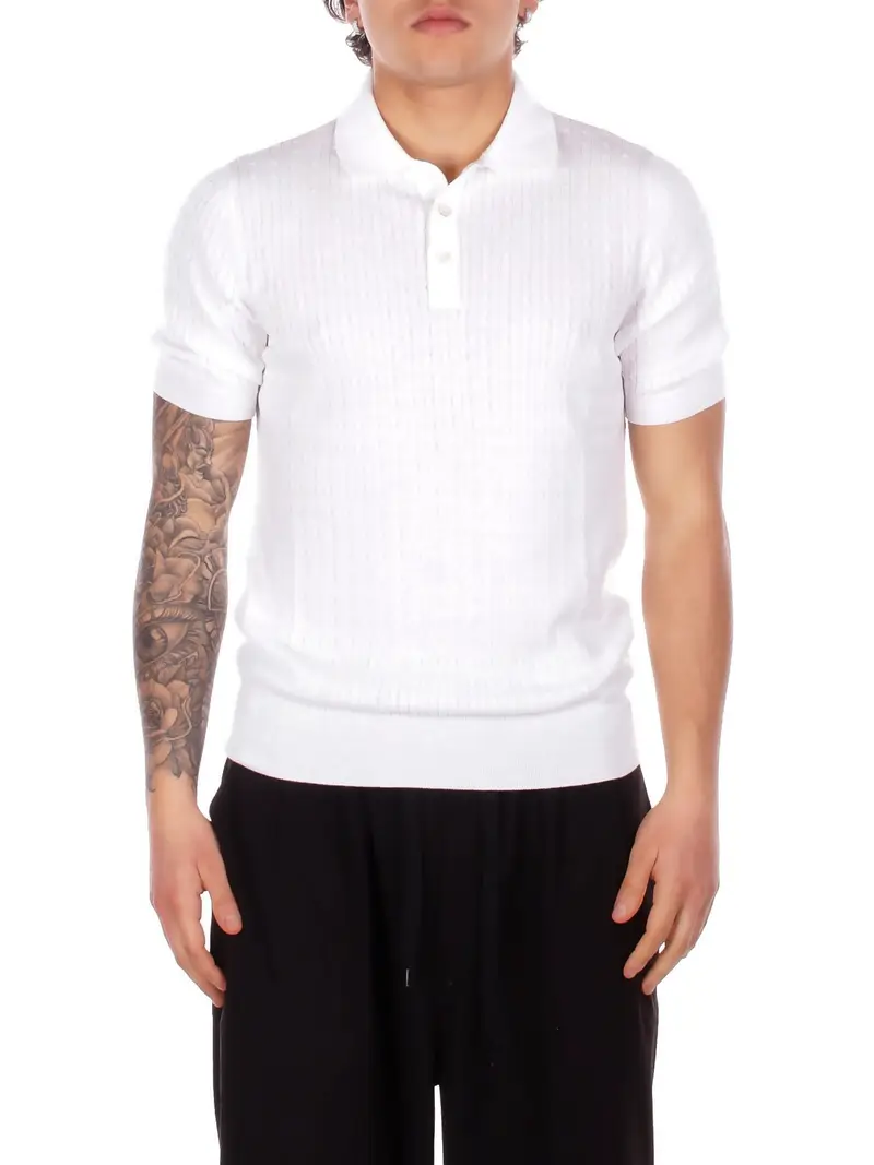 TAGLIATORE Polo Uomo Bianco 4240131