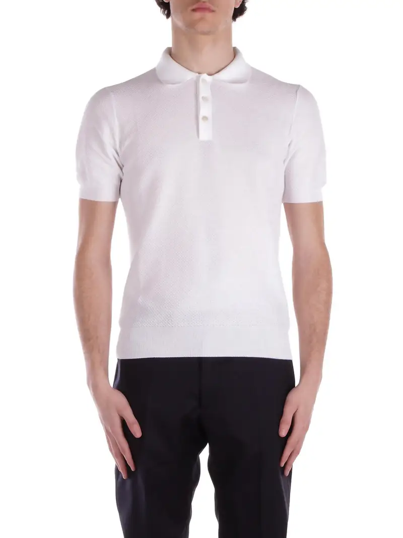 TAGLIATORE Polo Uomo Bianco 2347842