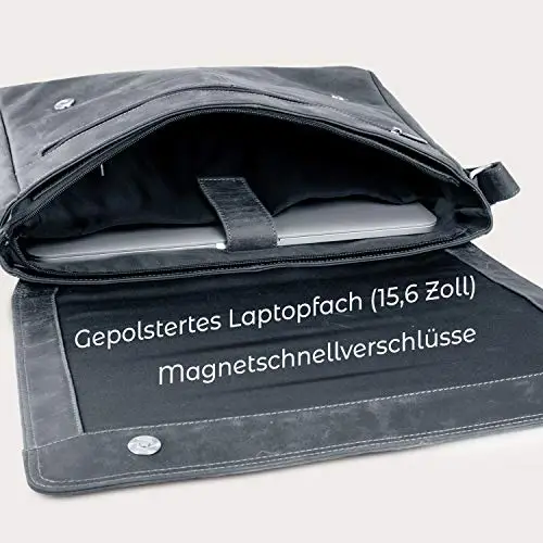 TALED Borsa messenger Uomo Nero 2976943 miniatura 2